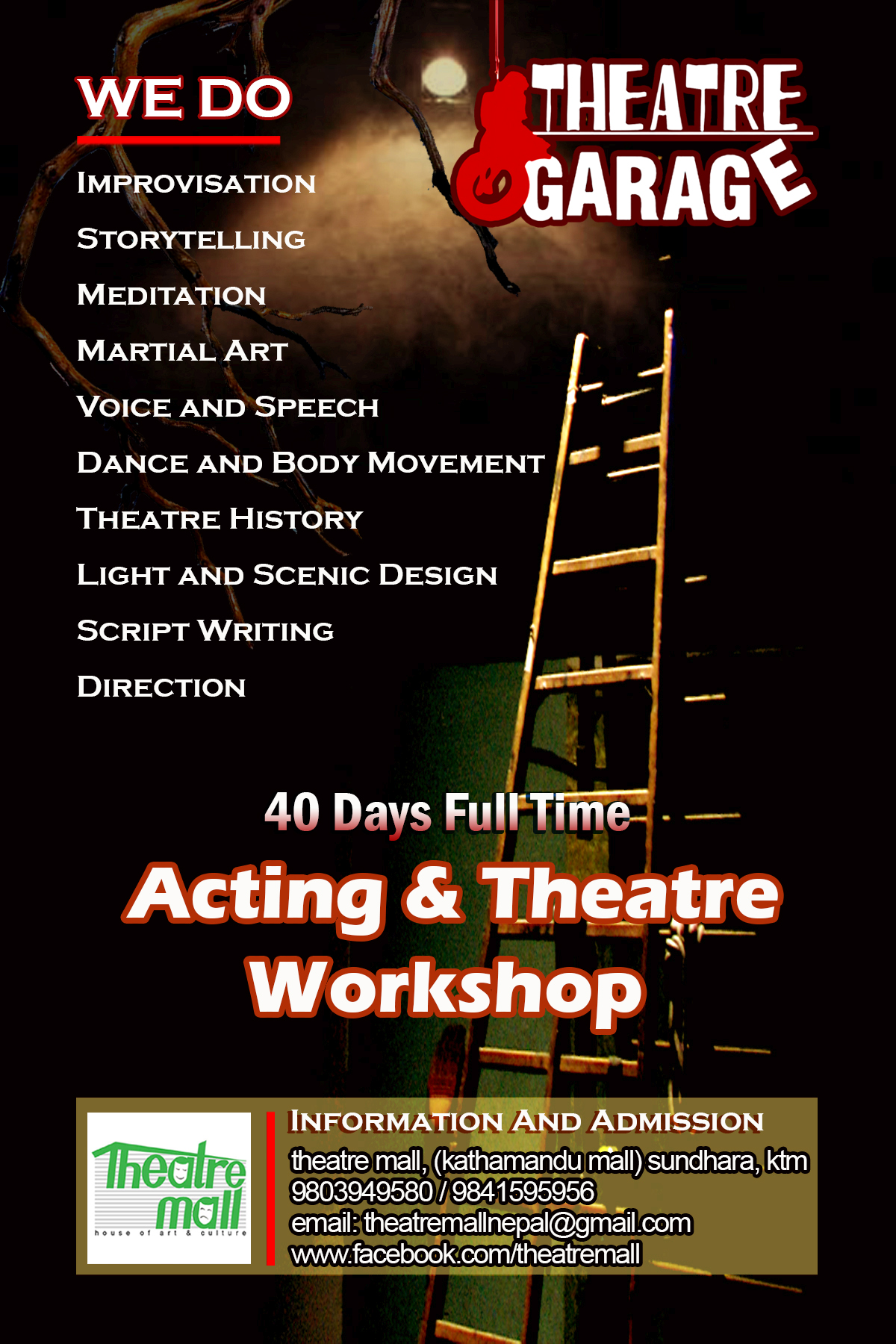 <p>Theatre Garage : Acting & Theatre Workshop</p>